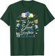 Christian Bible Verse Butterfly Rose Flower 2 Timothy 4:17 T-Shirt - T-Shirt | Forest