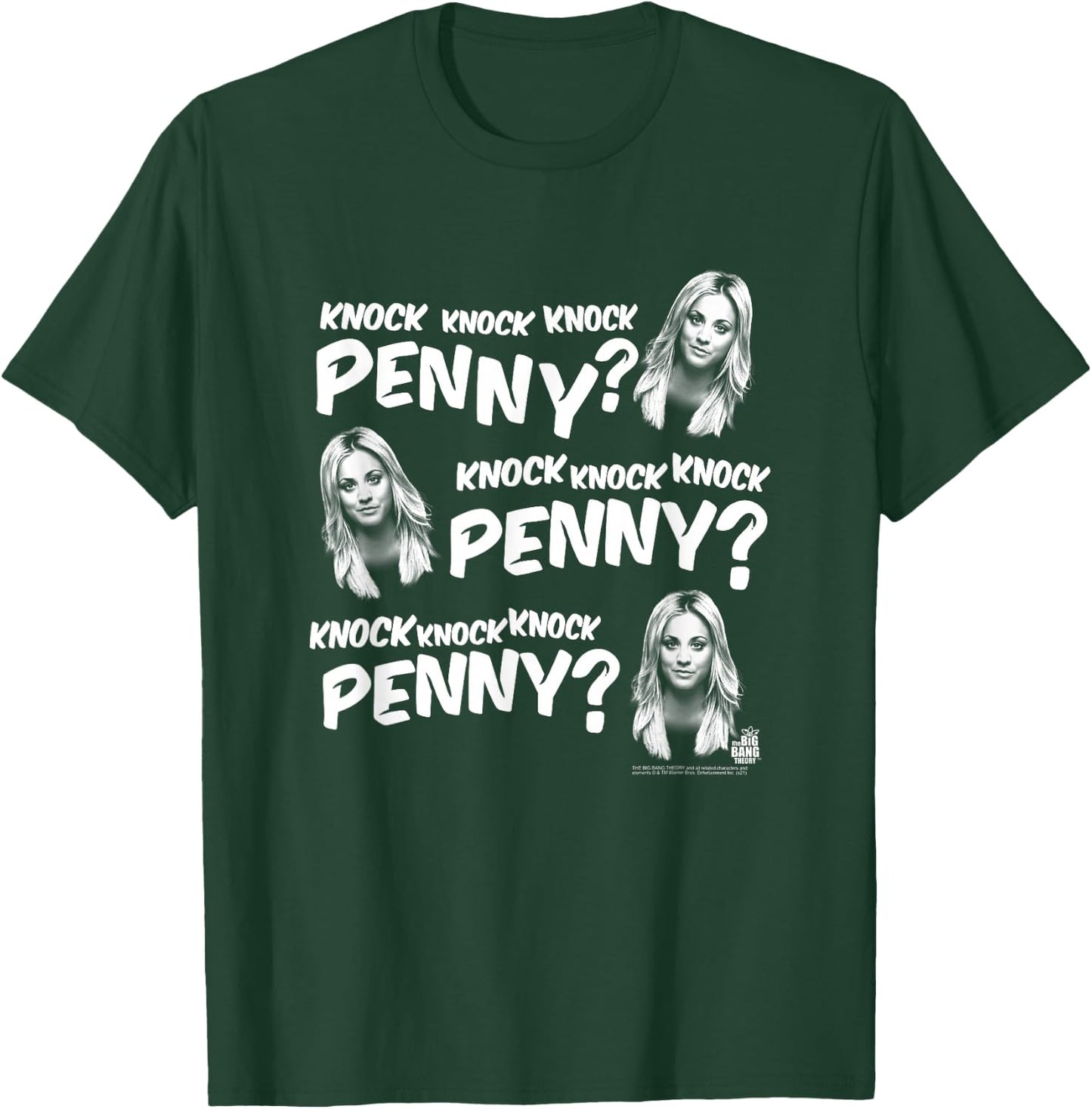The Big Bang Theory Knock Knock Knock Penny TV Show T-Shirt - T-Shirt | Forest