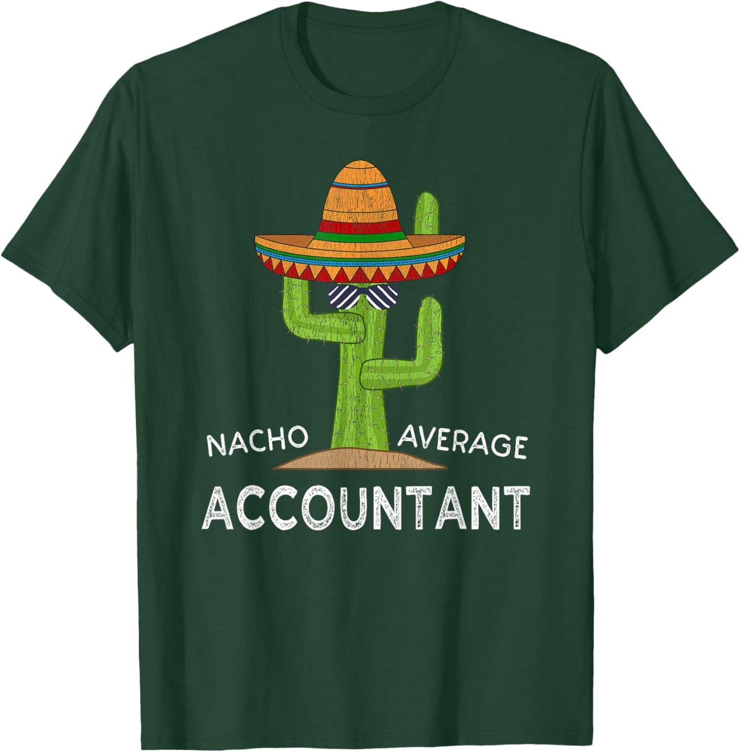Fun Hilarious Accounting Humor | Funny Accountant T-Shirt - T-Shirt | Forest