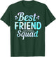 Cute Tie Dye Best Friend Bff Girls Godsister Bestie T-Shirt - T-Shirt | Forest