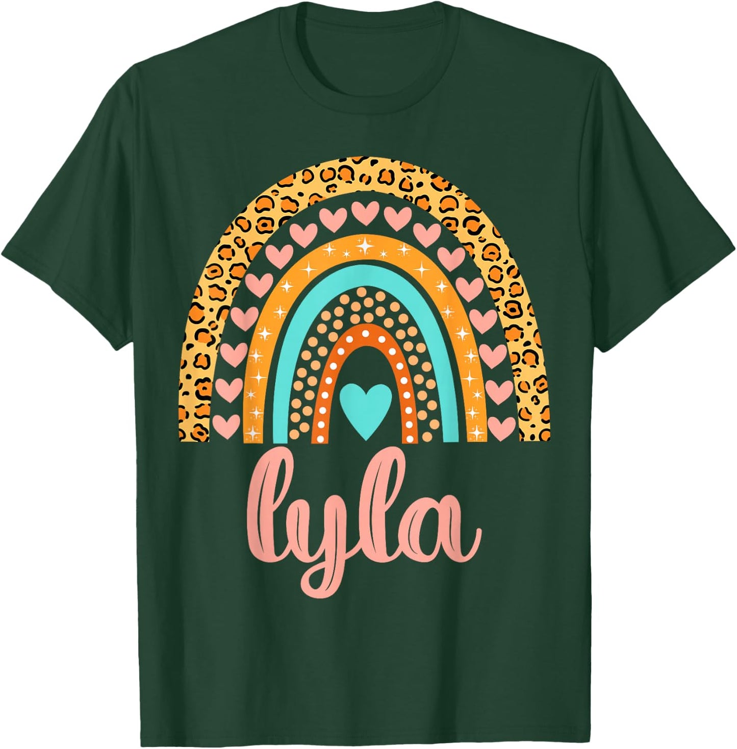 Lyla Lyla Name Birthday Shirt Gift T-Shirt - T-Shirt | Forest