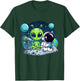 Astronaut Reading Book To Alien Moon Space Women Kids Men T-Shirt - T-Shirt | Forest