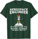 Cool Aerospace Engineer Women Rocket Scientist Space T-Shirt - T-Shirt | Forest