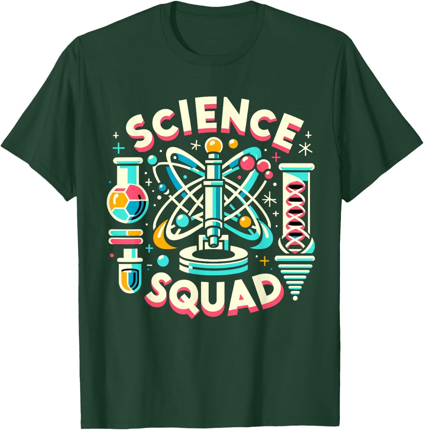 Science Squad Science Gear for Scientists Research | Science T-Shirt - T-Shirt | Forest