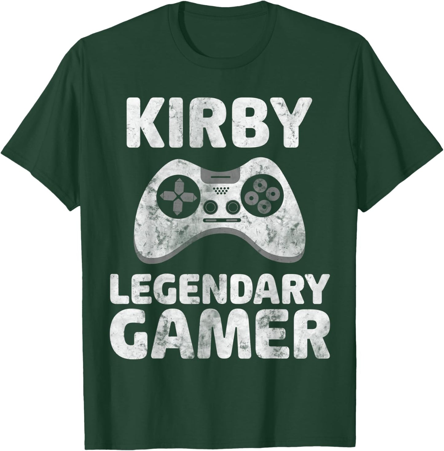 Personalized Legendary Gamer Shirt Kirby Name Video Gamer T-Shirt - T-Shirt | Forest