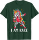 Kids I Am Rare Zebra Unicorn Warrior Rare Disease Awareness T-Shirt - T-Shirt | Forest