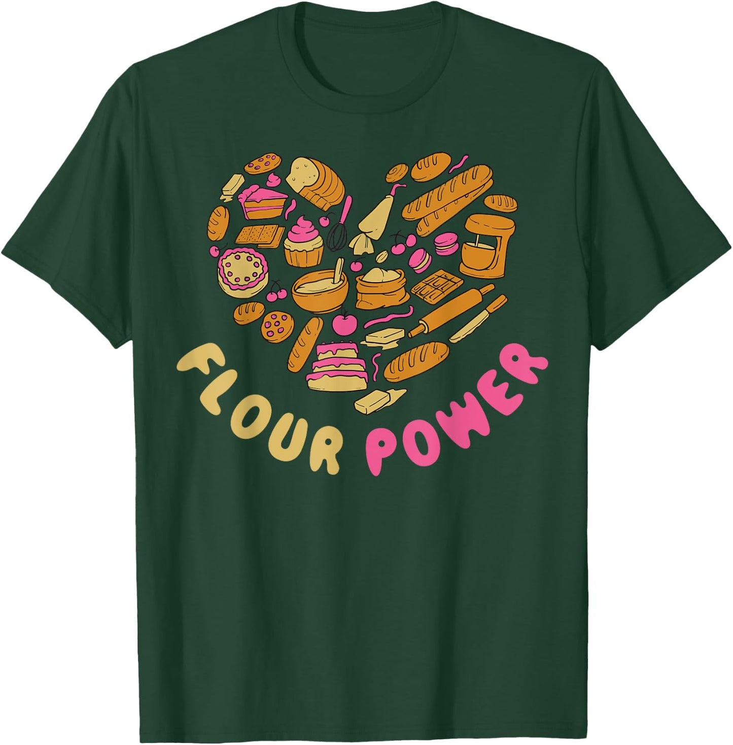 Flour Power T-Shirt - T-Shirt | Forest