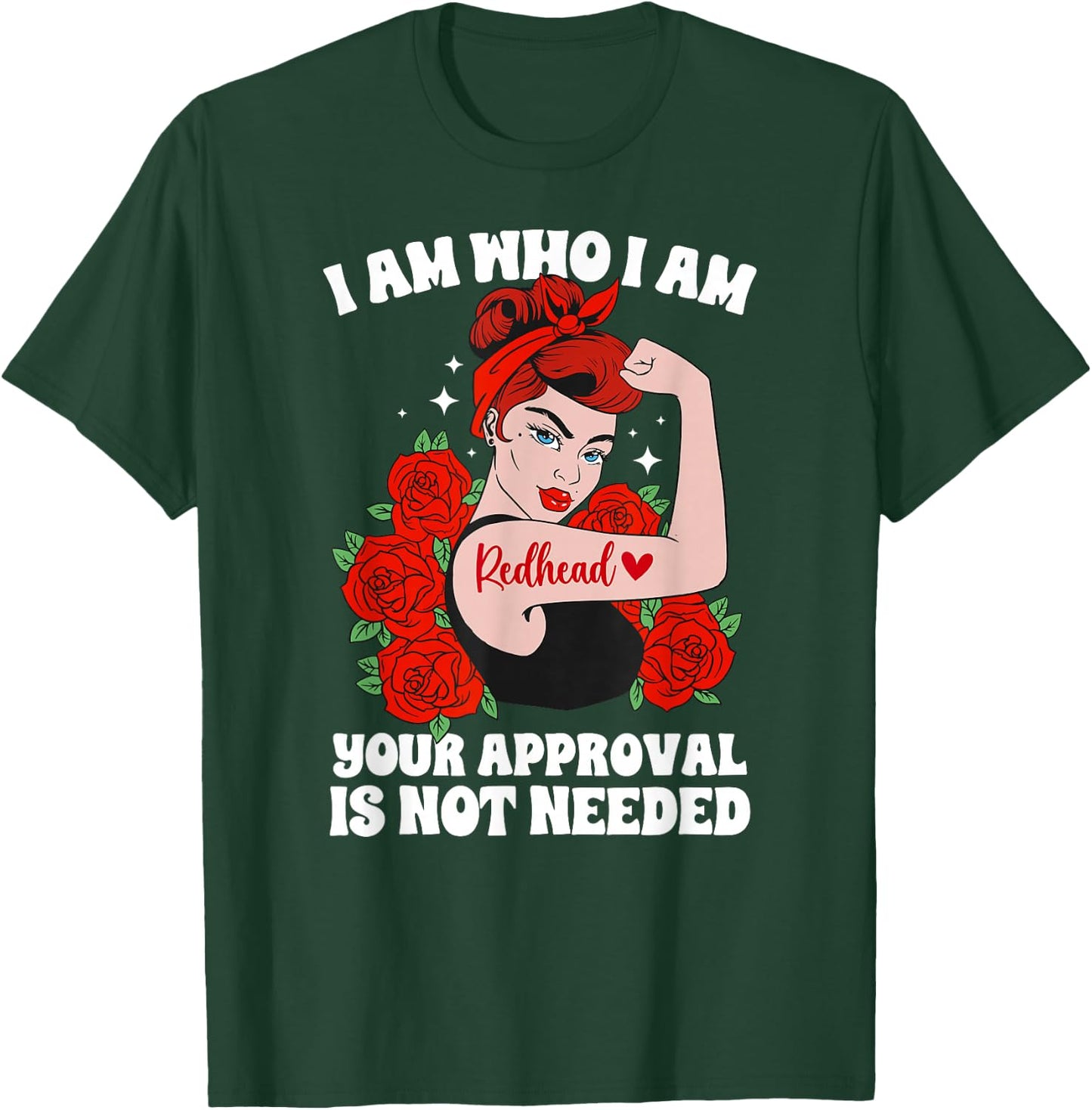 Redhead Proud Red Haired Ginger Red Hair T-Shirt - T-Shirt | Forest