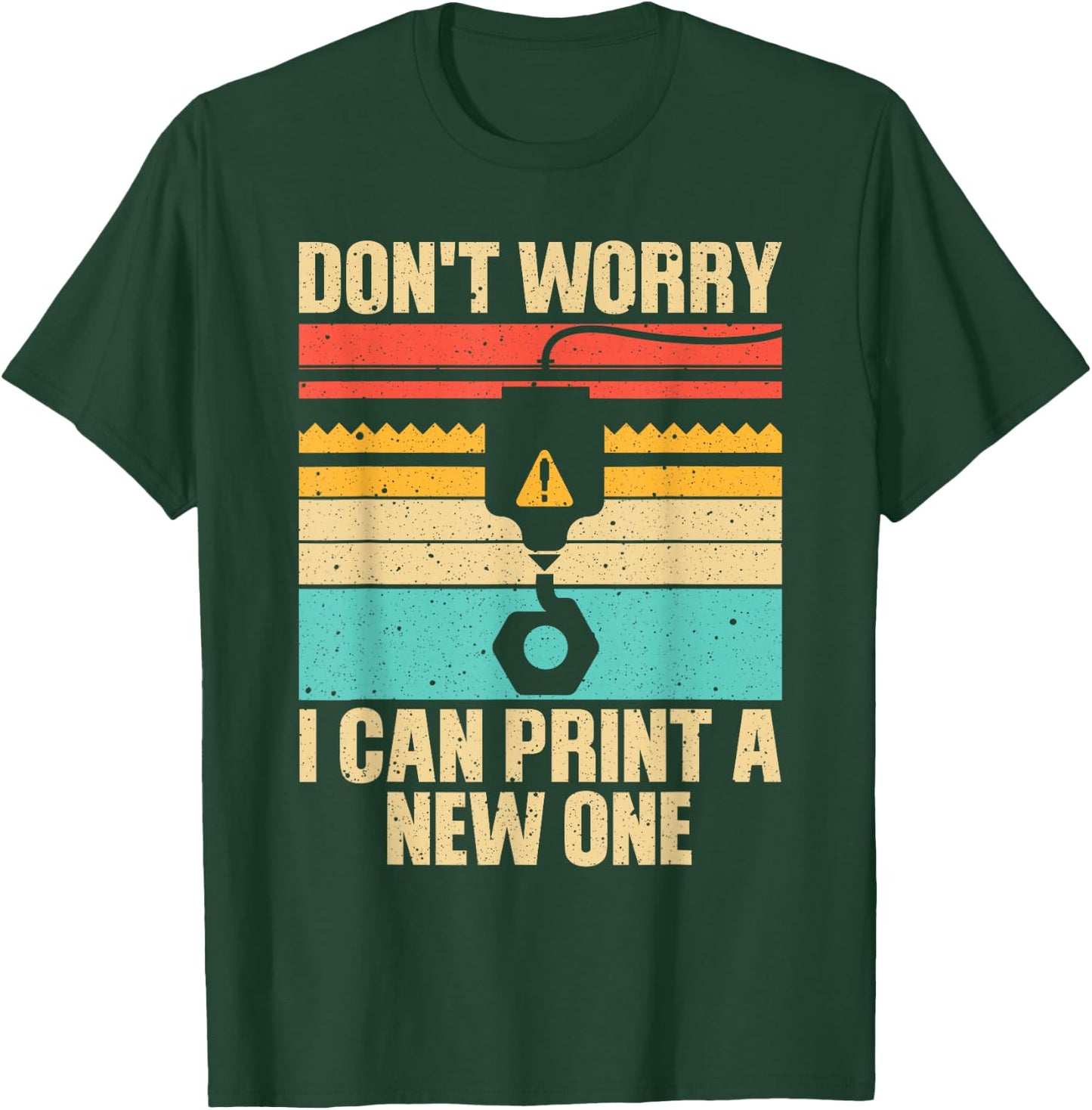 Cool 3D Printing Women Printing Machine 3D Printer T-Shirt - T-Shirt | Forest