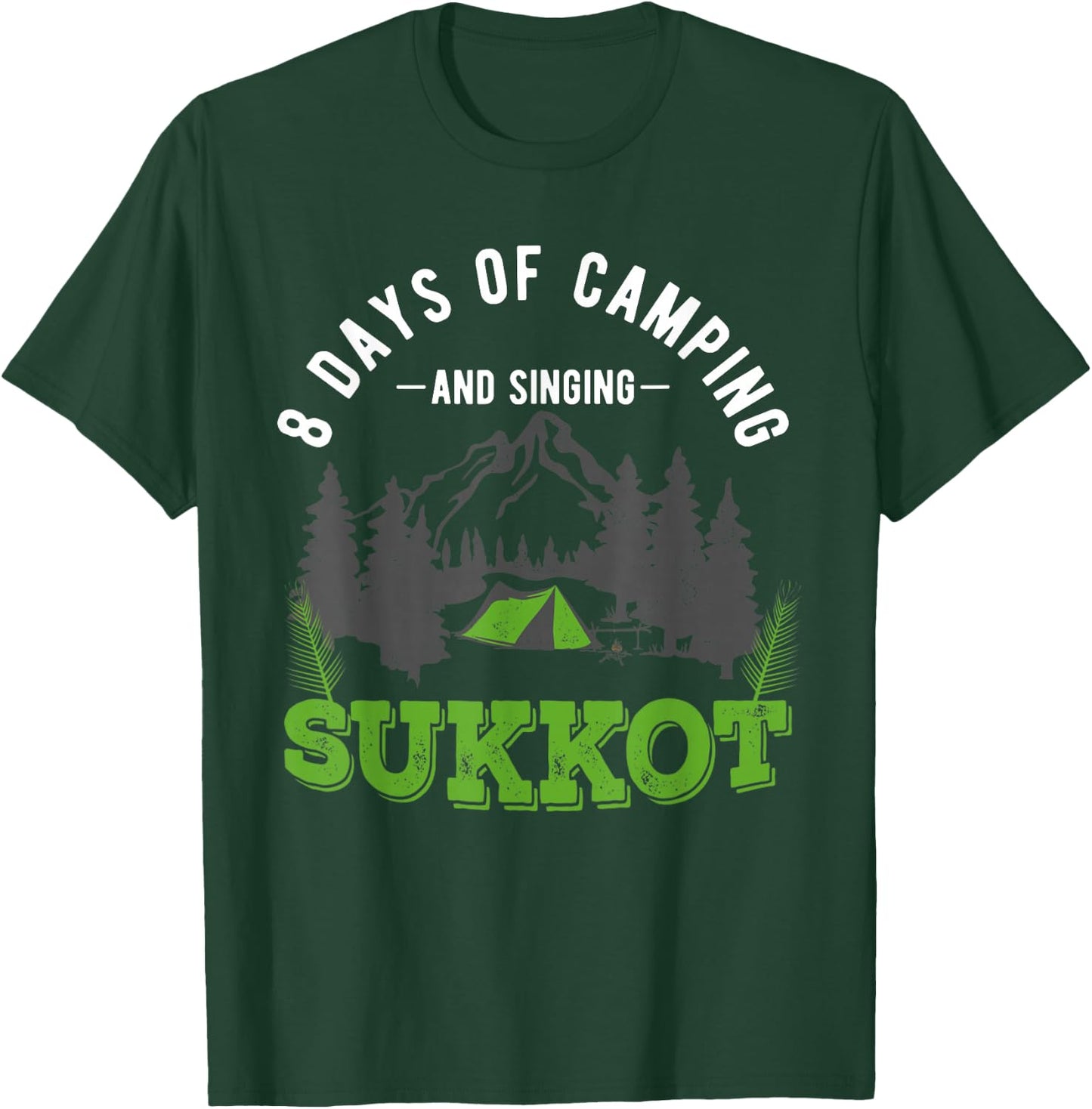 Feast of Tabernacles with Lulav and Etrog or Sukkot T-Shirt - T-Shirt | Forest