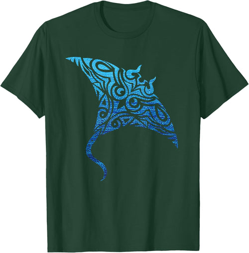 Hawaiian Manta Ray Tribal Polynesian Tattoo Pacific Stingray