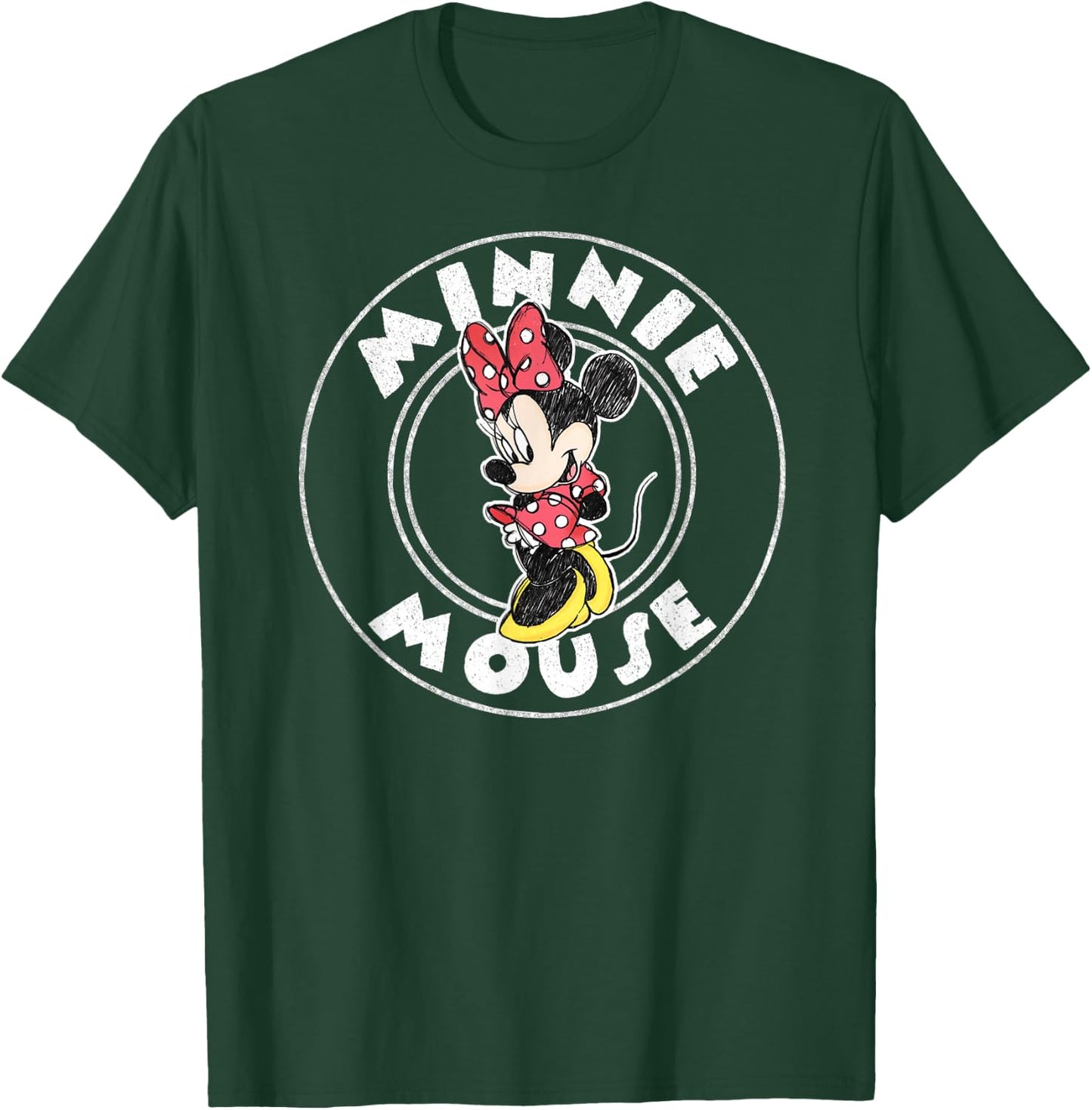 Minnie Mouse - Character Circle T-Shirt - T-Shirt | Forest