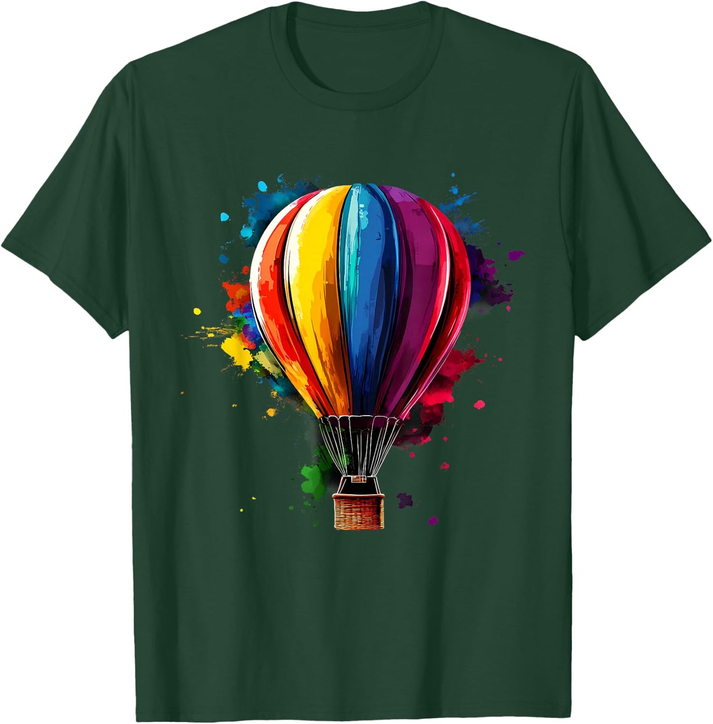 Hot Air Balloon Ride Festival Hot Air Ballooning T-Shirt - T-Shirt | Forest
