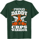 Proud Daddy Of A CRPS Warrior RSD Awareness Ribbon RND Dad T-Shirt - T-Shirt | Forest