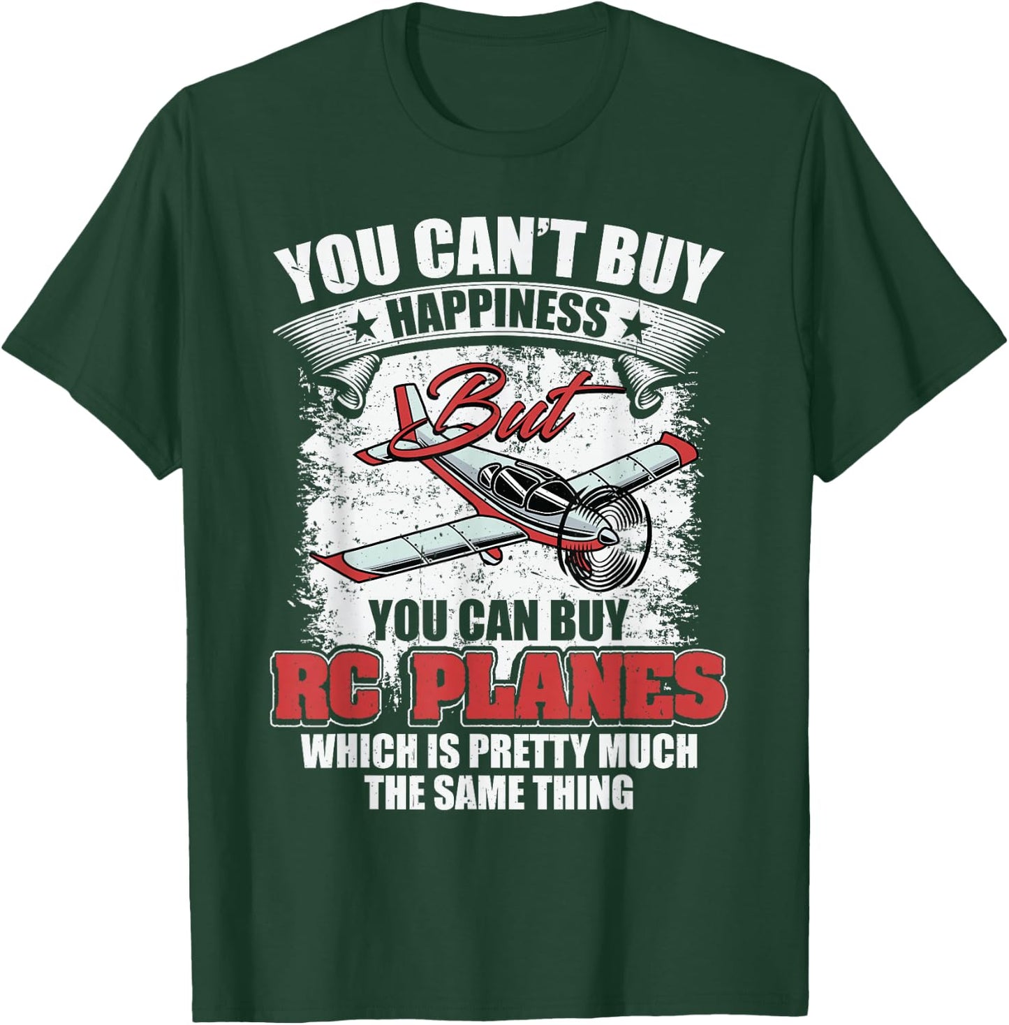 Radio Controlled Planes RC Airplane Fighter Jet RC Plane T-Shirt - T-Shirt | Forest