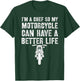 Funny Motorcycle Chef Cooking Shirt Culinary Gift T-Shirt - T-Shirt | Forest