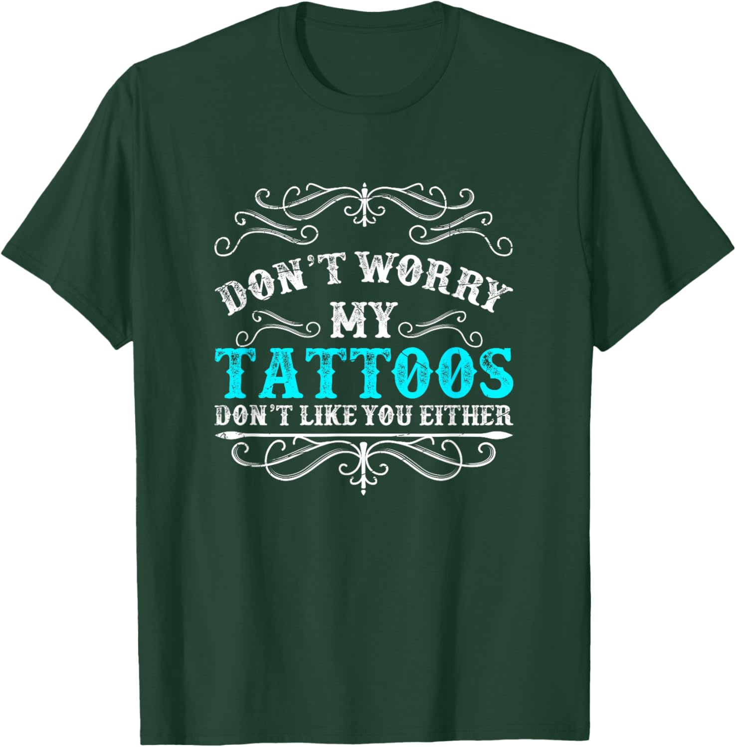 Tattoo Studio Tattoo Artist Gift Funny Tattoo T-Shirt - T-Shirt | Forest