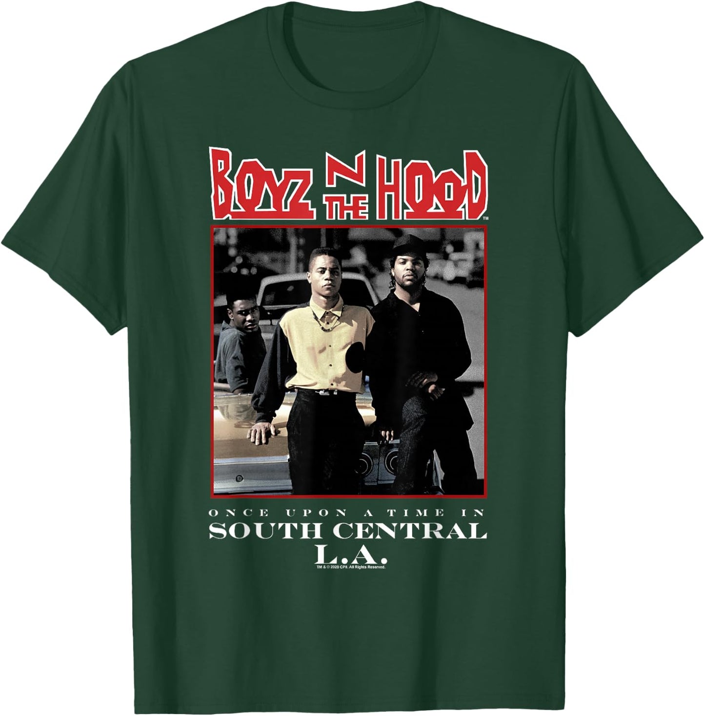 Boyz N The Hood Group Movie Poster T-Shirt - T-Shirt | Forest
