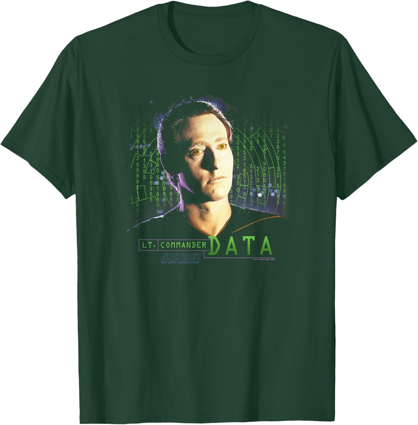 Star Trek Data T-Shirt - T-Shirt | Forest