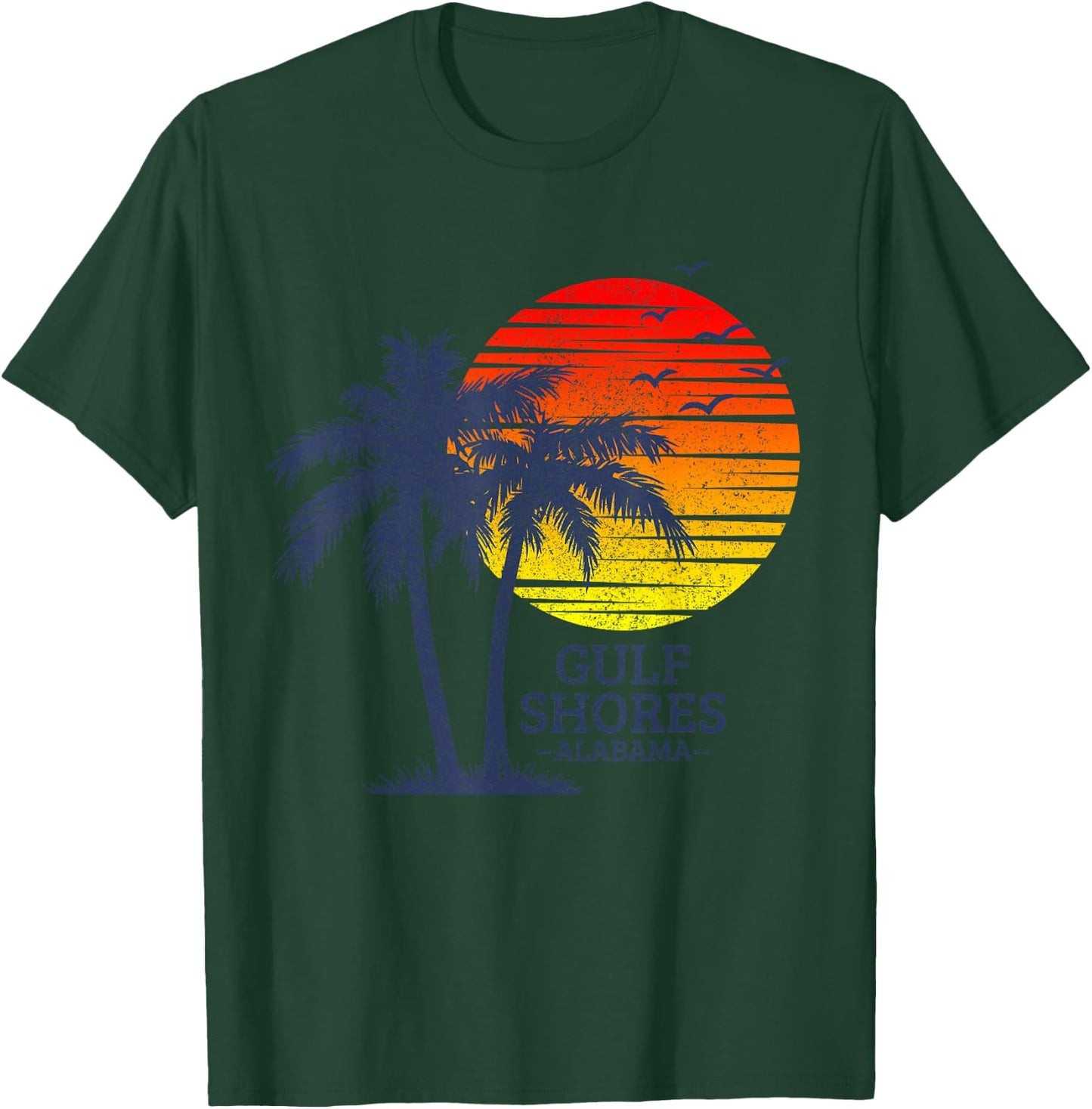 Gulf Shores Alabama T-Shirt - T-Shirt | Forest