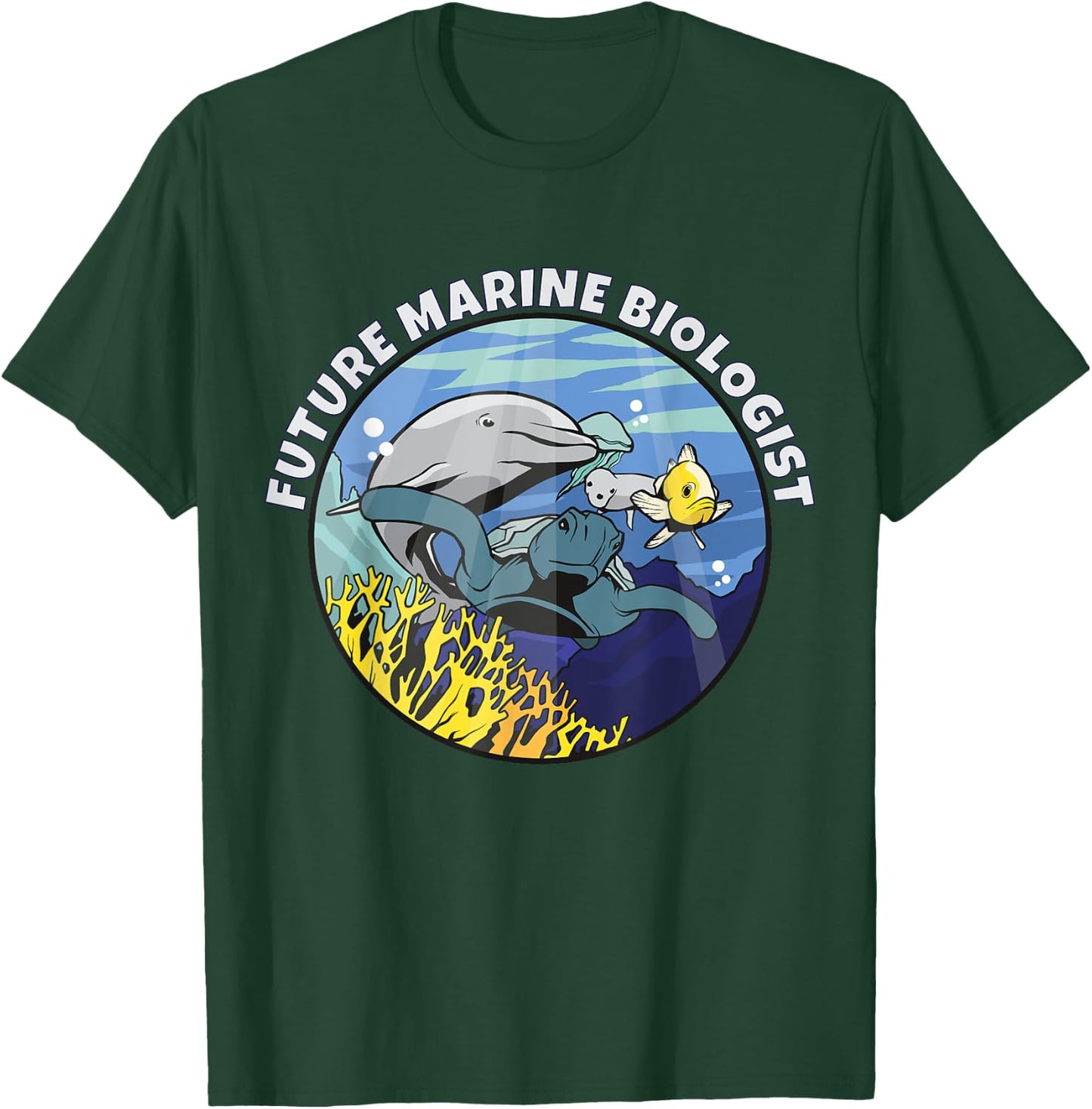 Future Marine Biologist T-Shirt - T-Shirt | Forest