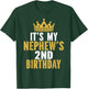 It's My Nephew's 2nd Birthday 2 Years Old Family Matching T-Shirt - T-Shirt | Forest