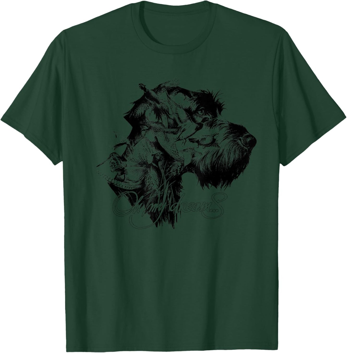 German Wire Hair T-Shirt - T-Shirt | Forest