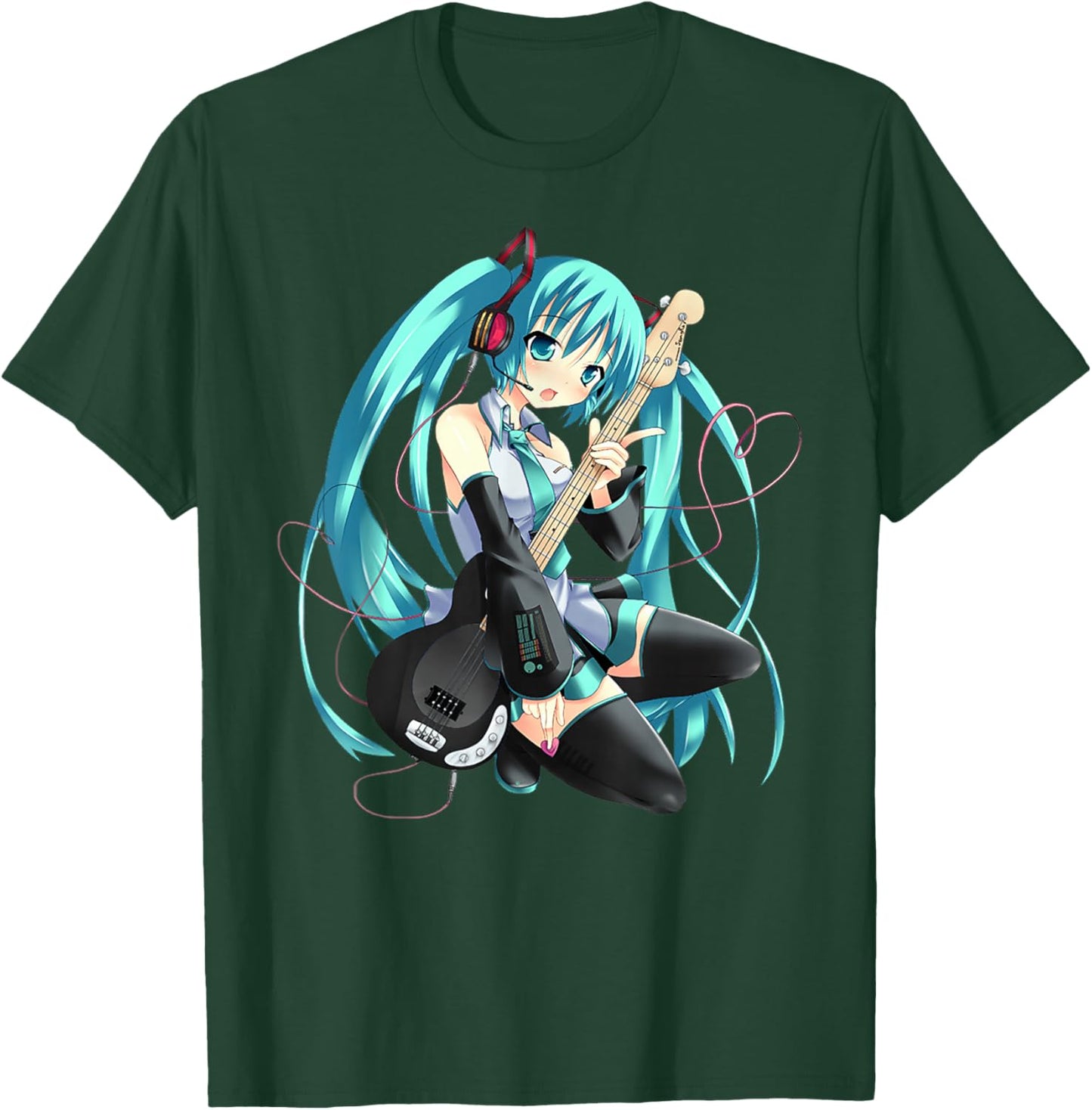 Perfect Anime Girl, I love Music, Anime and Manga Cosplays T-Shirt - T-Shirt | Forest