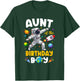 Aunt Of The Birthday Boy Astronaut Outer Space Birthday T-Shirt - T-Shirt | Forest