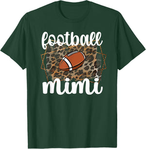 Football Mimi Proud Mimi Of A Football Player Grandma T-Shirt - T-Shirt | Forest