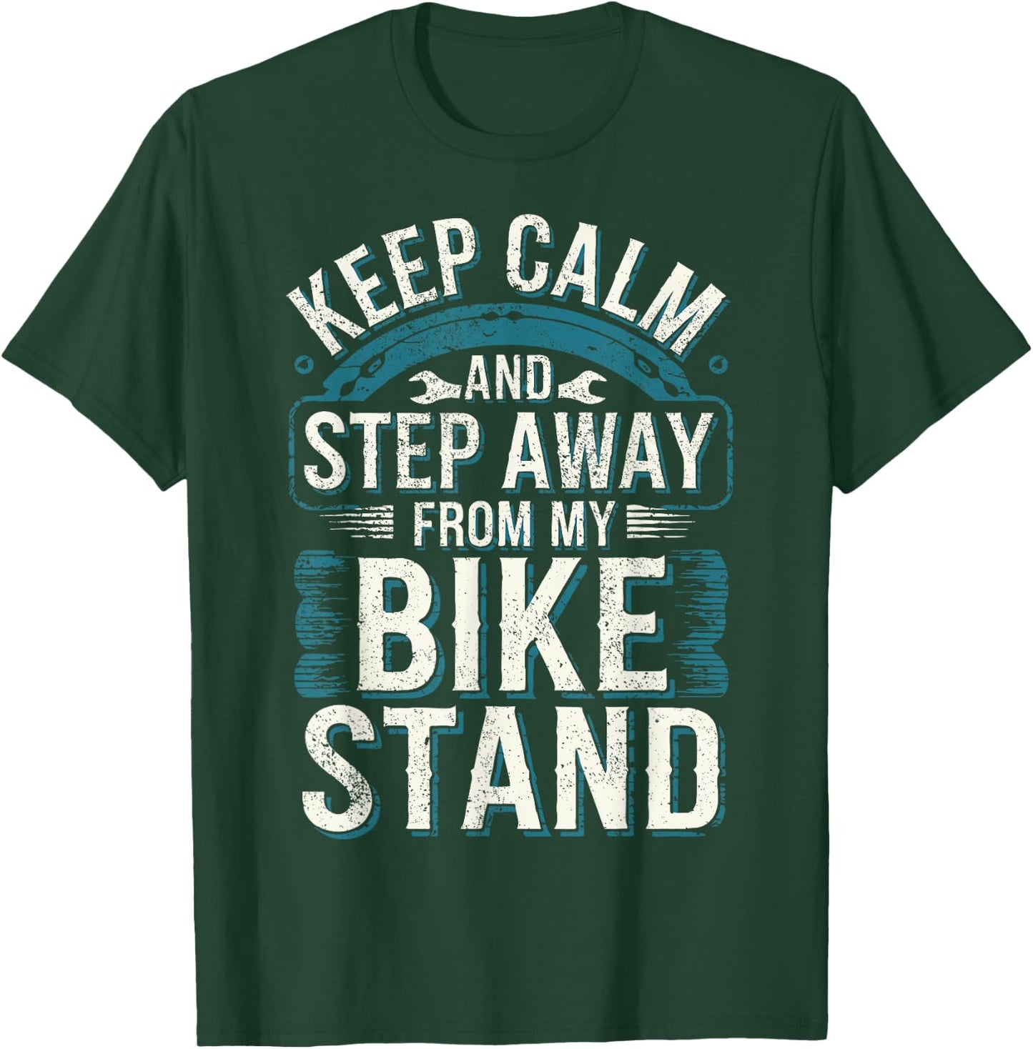 Bike Mechanic Bike Shop Bicycle Mechanic T-Shirt - T-Shirt | Forest