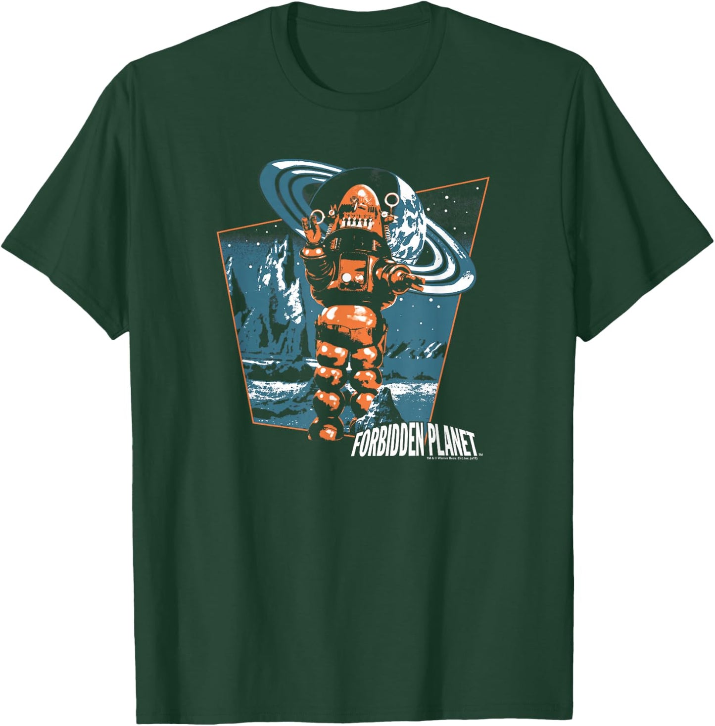 Forbidden Planet Robby Walks T-Shirt - T-Shirt | Forest