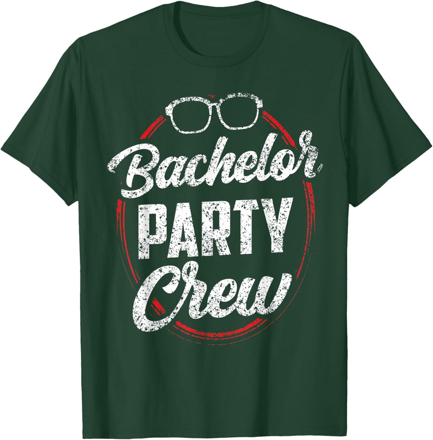 Bachelor Party Crew Team Bride Groom T-Shirt - T-Shirt | Forest