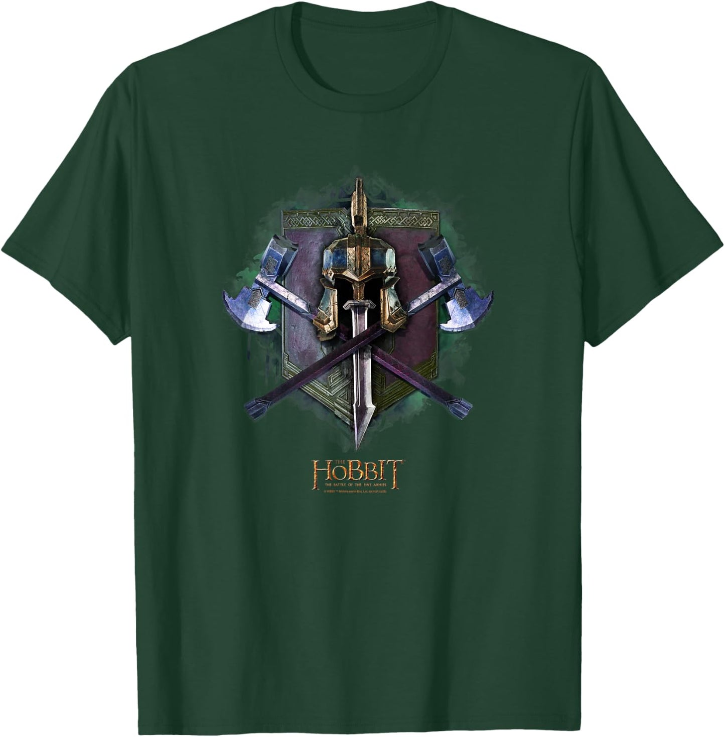 The Hobbit Dwarves of Erebor Armor Poster T-Shirt - T-Shirt | Forest