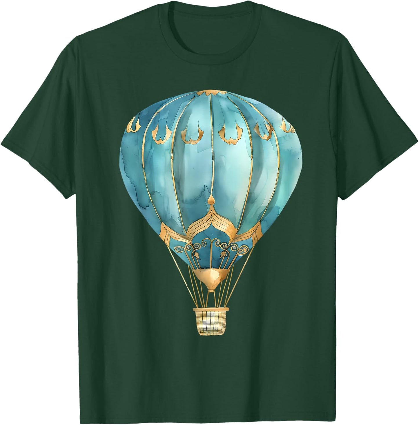 Hot Air Balloon Ride Festival Hot Air Ballooning T-Shirt - T-Shirt | Forest