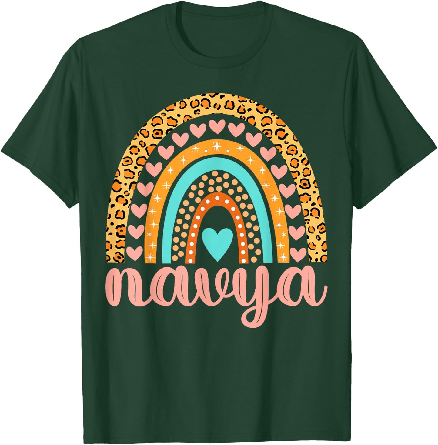 Navya Navya Name Birthday Shirt Gift T-Shirt - T-Shirt | Forest