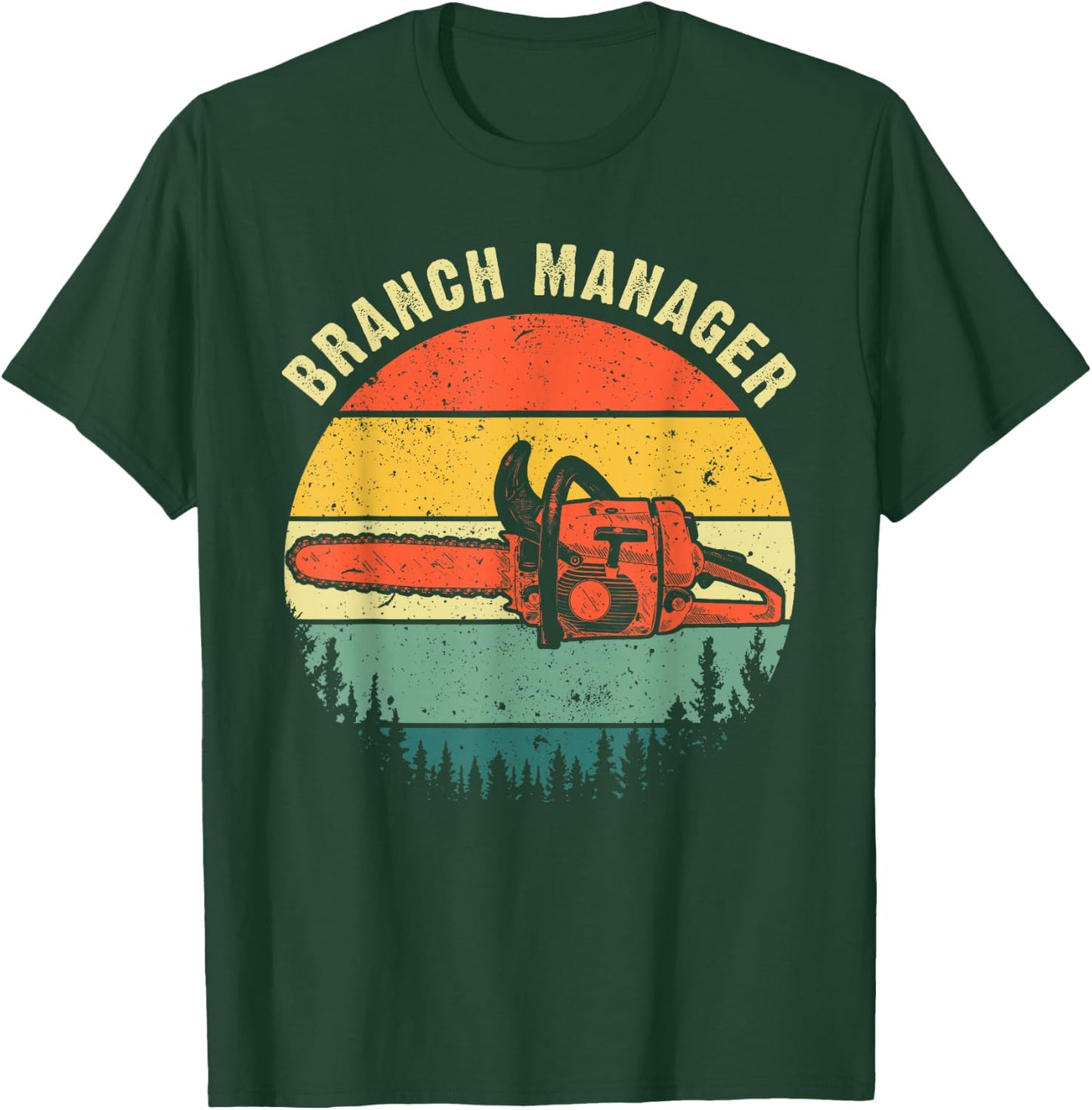 Cool Lumberjack Art Men Women Arborist Logger Branch Manager Small T-Shirt - T-Shirt | Forest