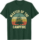 Master of the Campfire Camping Shirt Vintage Camper T-Shirt - T-Shirt | Forest