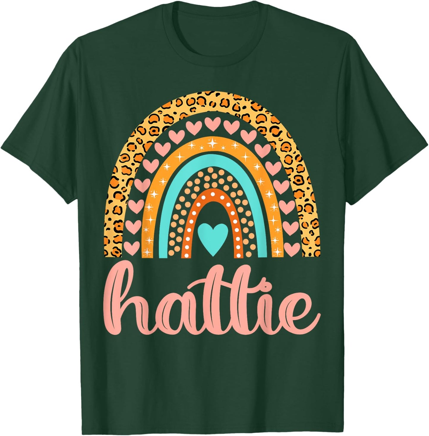 Hattie Hattie Name Birthday Shirt Gift T-Shirt - T-Shirt | Forest