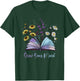 Grow Your Mind Wildflower Book Floral Motivation T-Shirt - T-Shirt | Forest