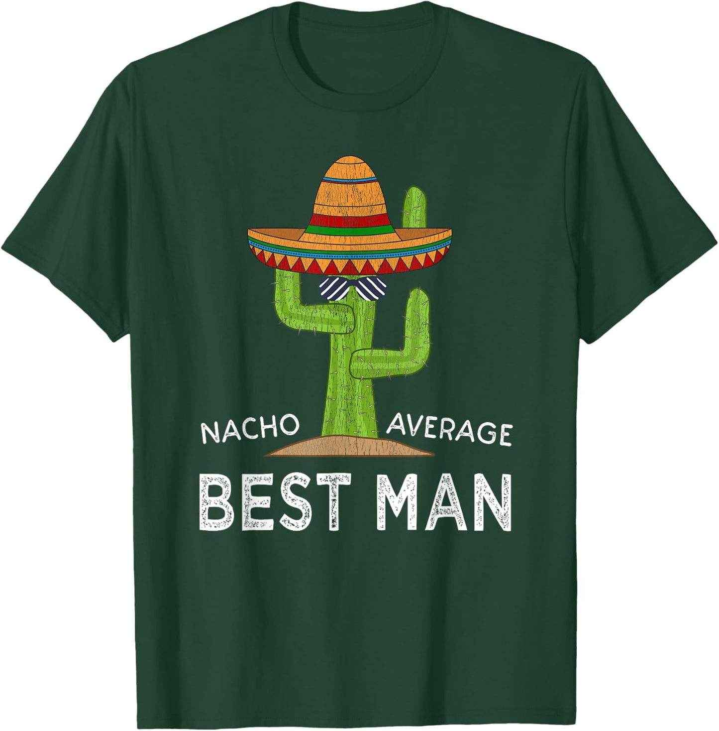 Fun Hilarious Funny Wedding Best Man T-Shirt - T-Shirt | Forest