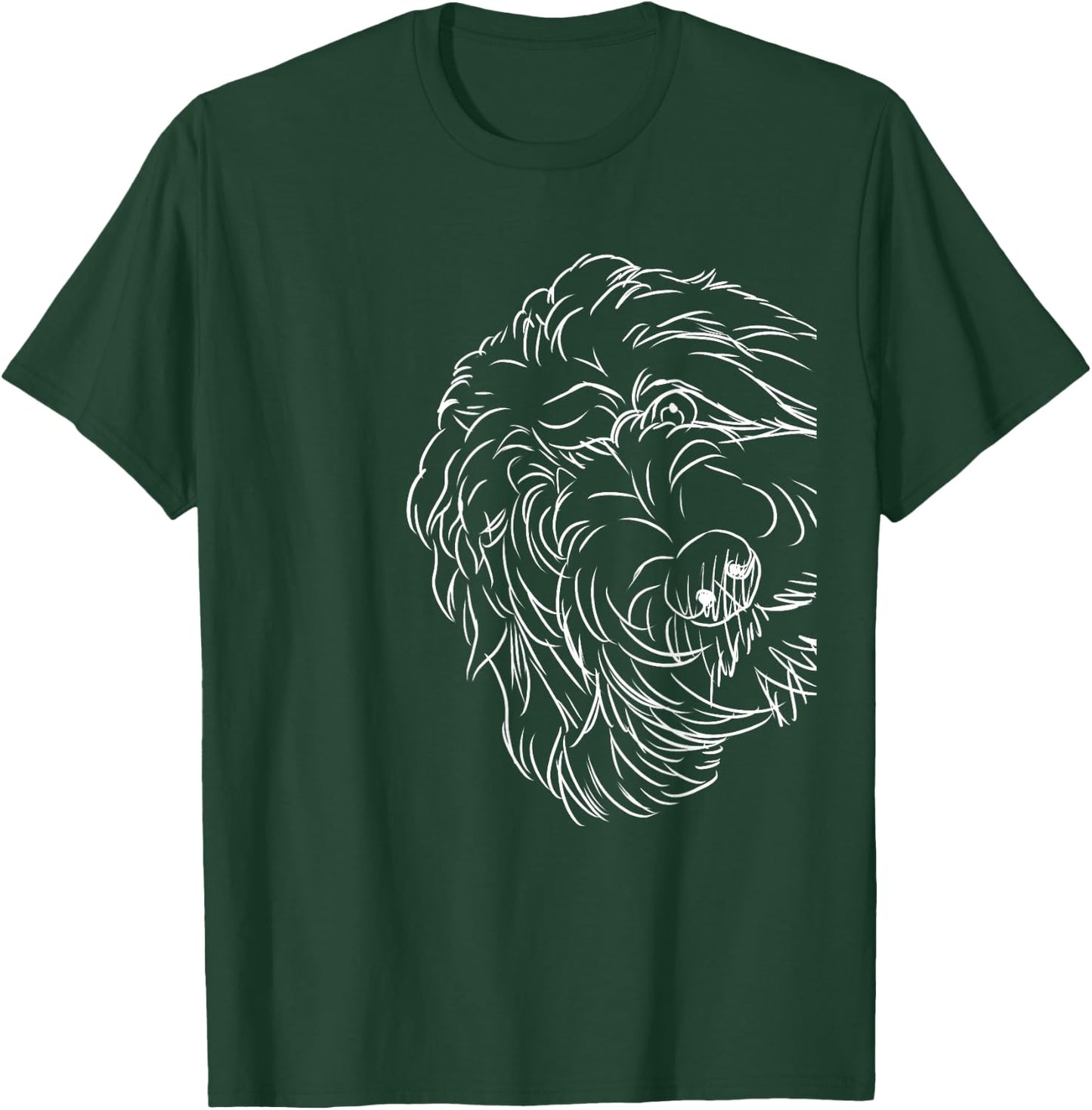 Funny Dog Bernedoodle T-Shirt - T-Shirt | Forest