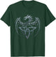 Tribal Celtic Knot Fantasy Mythical Dragon T-Shirt - T-Shirt | Forest