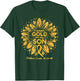 I Wear Gold For My Son - Gold Sunflower Childhood Cancer T-Shirt - T-Shirt | Forest