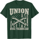HVAC Mechanic Certified HVAC Tech Union HVAC Technician T-Shirt - T-Shirt | Forest