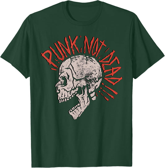 Punks Not Dead - Vintage Grunge - Punk is Not Dead - Rock T-Shirt - T-Shirt | Forest