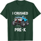 Kids I Crushed Pre-K Monster Truck 2026 Pre-K Grad 2026 T-Shirt - T-Shirt | Forest