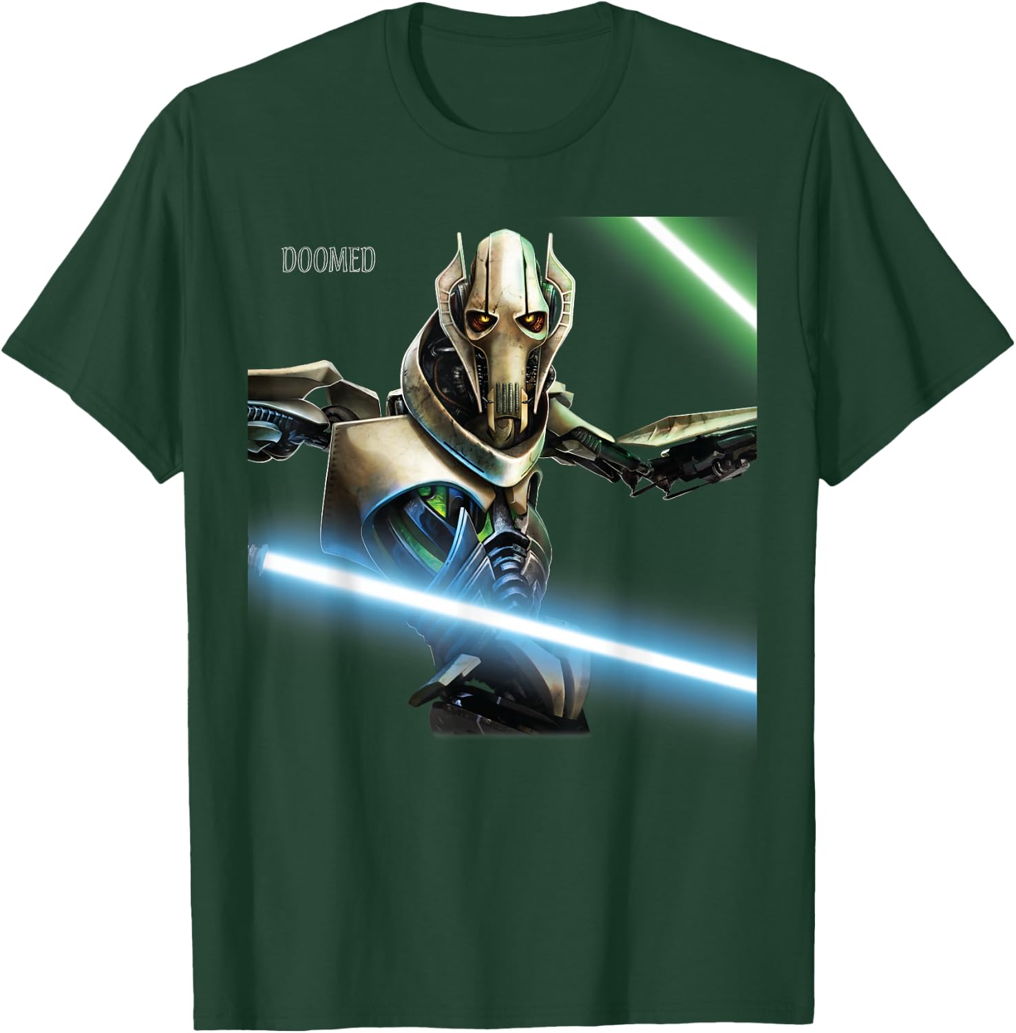 Star Wars Revenge of the Sith General Grievous Lightsabers T-Shirt - T-Shirt | Forest