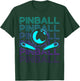 Pinball Player Retro T-Shirt - T-Shirt | Forest