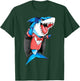 Vampire Shark Dracula Jawsome Halloween Costume T-Shirt - T-Shirt | Forest